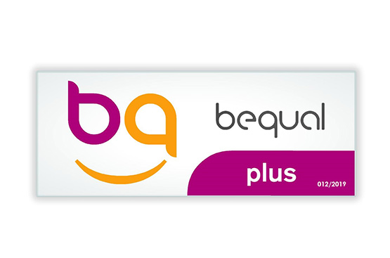Ir a la noticia La Fundación Bequal reconoce con el Sello Bequal Plus nuestro compromiso con la inclusión de personas con discapacidad